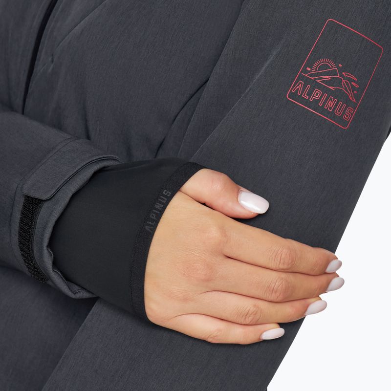 Kurtka softshell damska Alpinus Minthi grafitowy/czarny 6