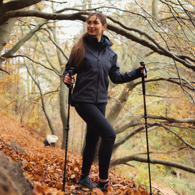 Kurtka softshell damska Alpinus Minthi grafitowy/czarny 8