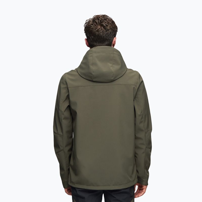 Kurtka softshell męska Alpinus Roignais Tactical oliwkowa 3
