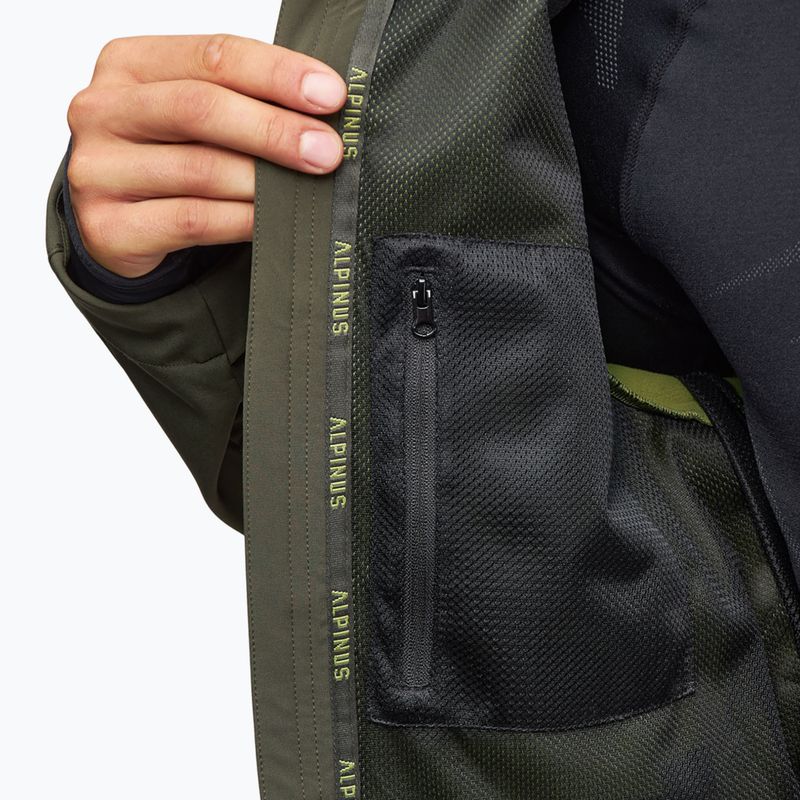 Kurtka softshell męska Alpinus Roignais Tactical oliwkowa 5