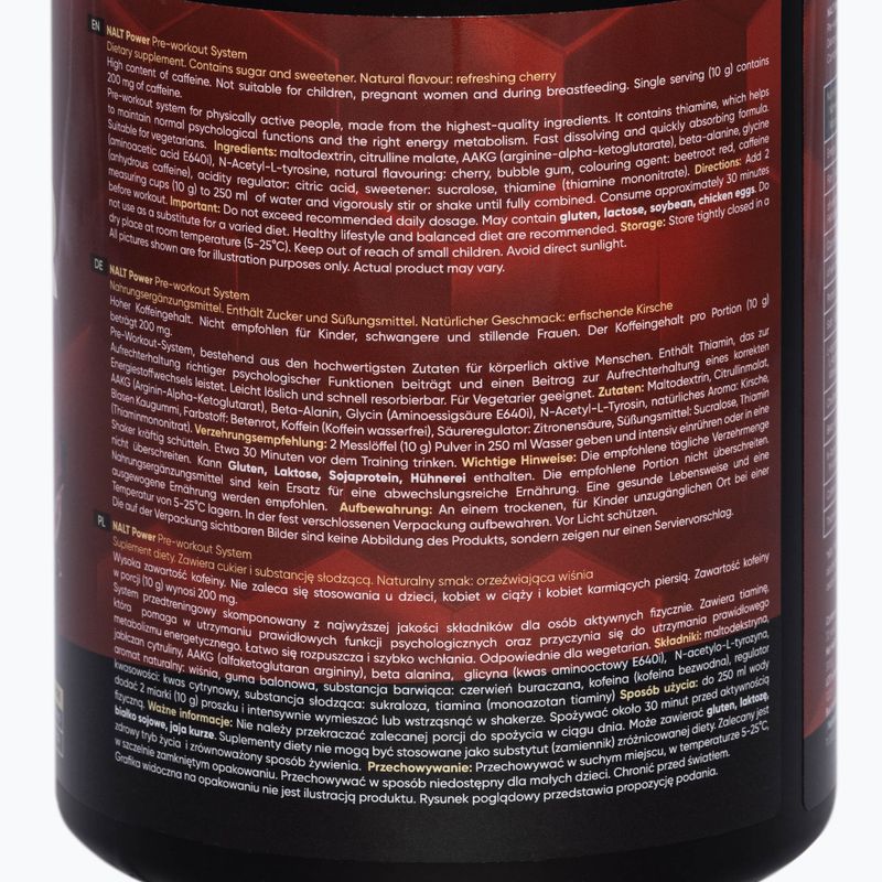 Przedtreningówka MONDOLAB Nalt Power Cherry Up 300 g 2