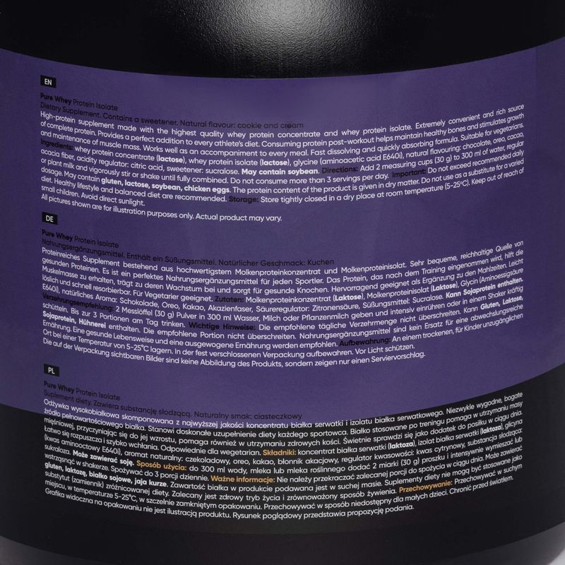 Whey MONDOLAB Pure Whey Oreo 1800 g 2