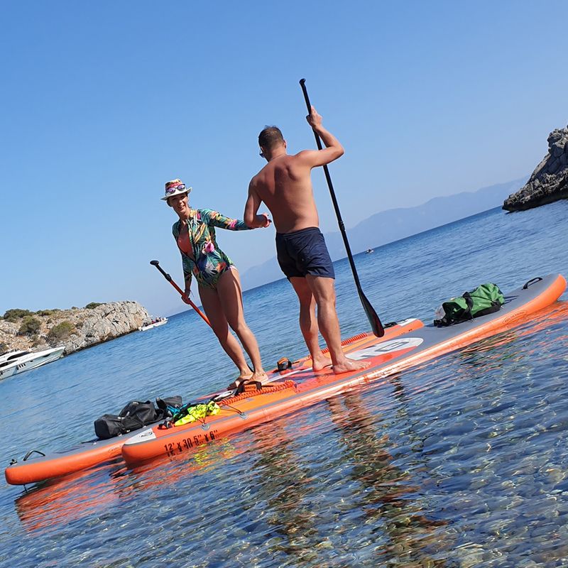 Zestaw deska SUP pompowana Bass Touring Pro 12'0" szara 7