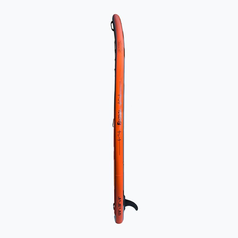 Zestaw deska SUP pompowana Bass Race Pro 12'6'' szara 4