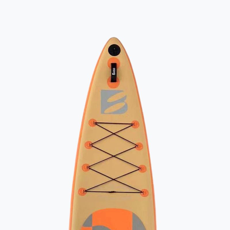 Deska SUP Bass Race 12'6" PRO + Extreme Pro M+ pomarańczowa 5