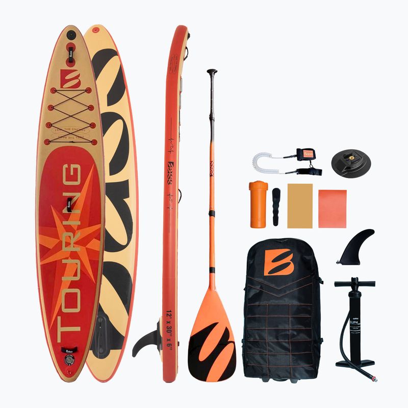 Deska SUP Bass Touring 12'0" LUX + Trip sandy