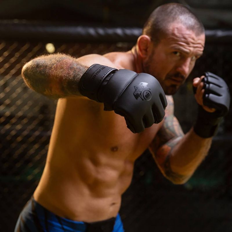 Rękawice grapplingowe DBX BUSHIDO MMA czarne 20