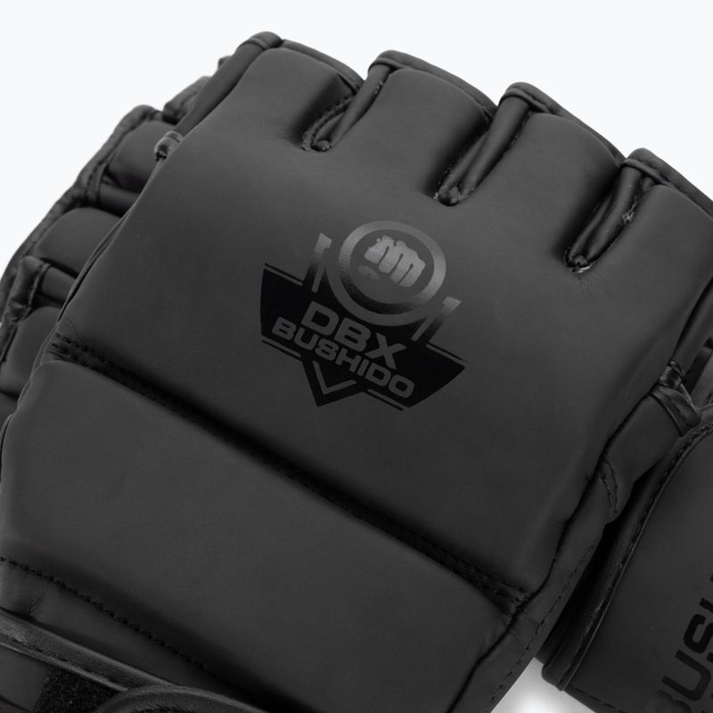 Rękawice grapplingowe DBX BUSHIDO MMA czarne 4
