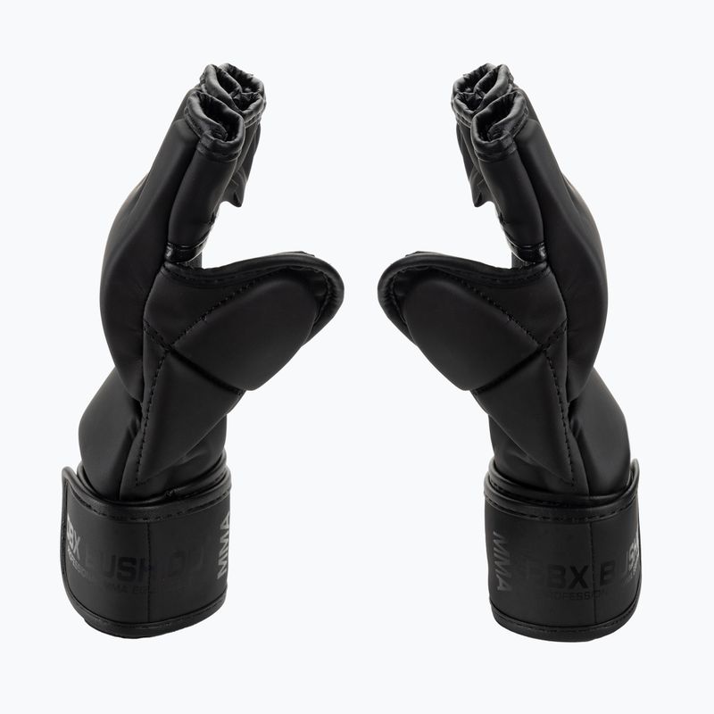 Rękawice grapplingowe DBX BUSHIDO MMA czarne 5