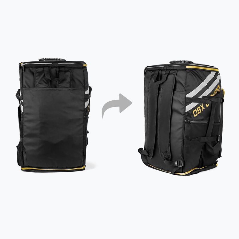Torba treningowa DBX BUSHIDO 3 w 1 "Undefeated" 75 l czarna 2