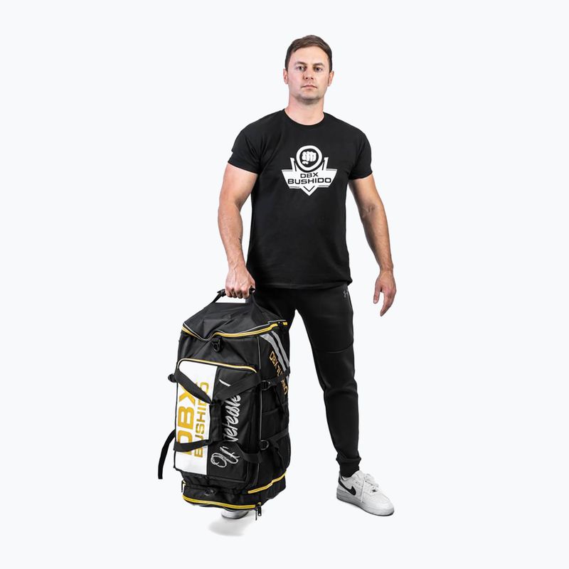 Torba treningowa DBX BUSHIDO 3 w 1 "Undefeated" 75 l czarna 20