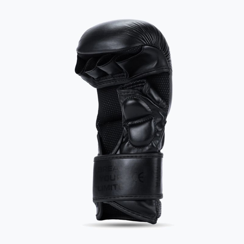 Rękawice grapplingowe DBX BUSHIDO MMA Premium czarny 9