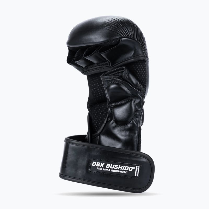 Rękawice grapplingowe DBX BUSHIDO MMA Premium czarny 11