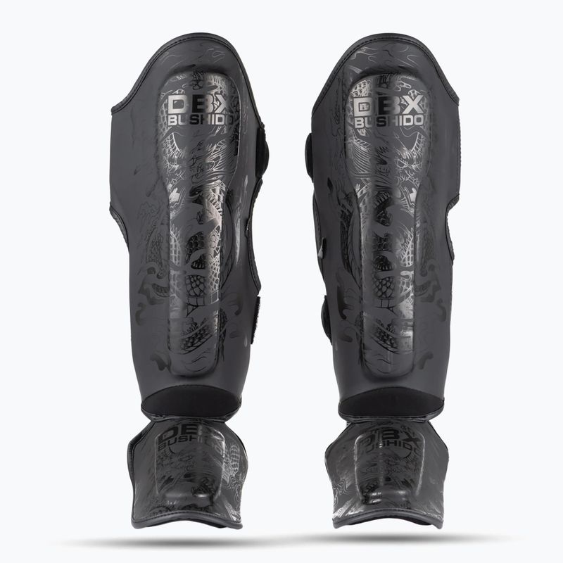 Ochraniacze piszczeli DBX BUSHIDO Black Dragon black/dragon