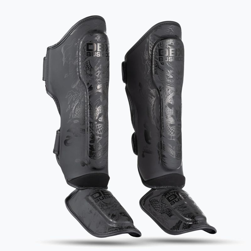 Ochraniacze piszczeli DBX BUSHIDO Black Dragon black/dragon 2
