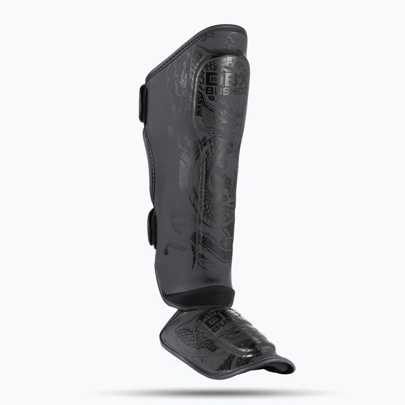 Ochraniacze piszczeli DBX BUSHIDO Black Dragon black/dragon 3
