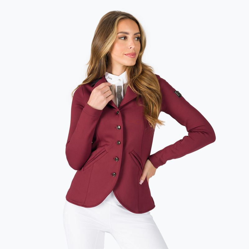 Frak jeździecki damski FERA Equestrian The One burgundy