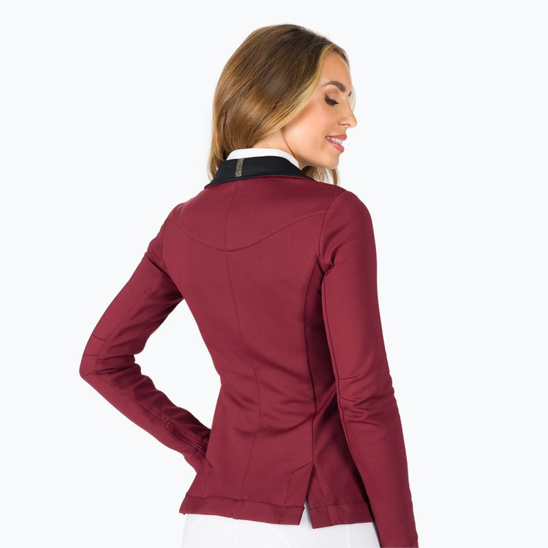 Frak jeździecki damski FERA Equestrian The One burgundy 3
