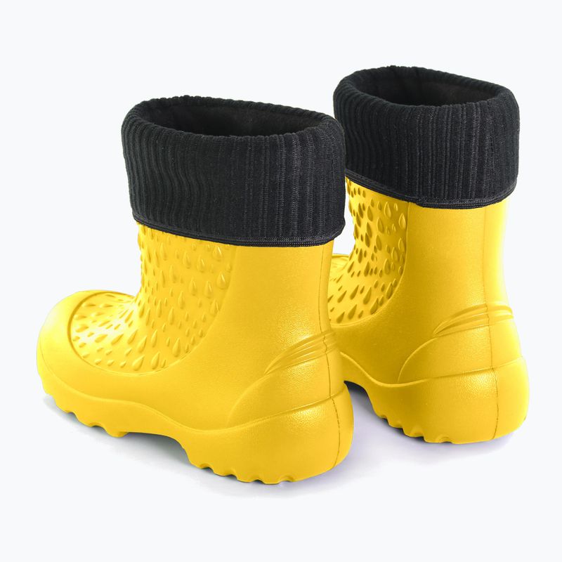 Kalosze dziecięce Dry Walker Jumpers Snow Mode yellow 3