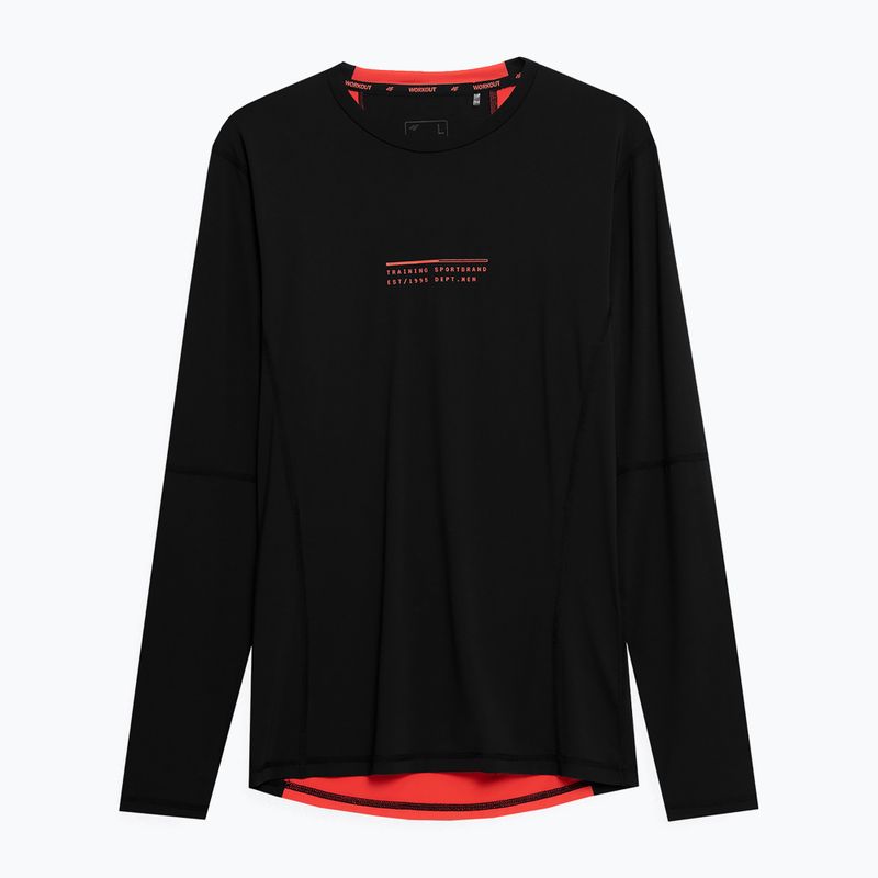 Longsleeve męski 4F M076 deep black