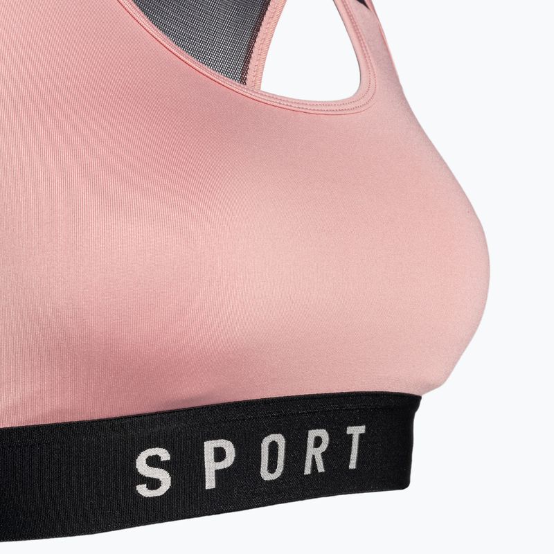 Biustonosz treningowy 4F F051 light pink 3