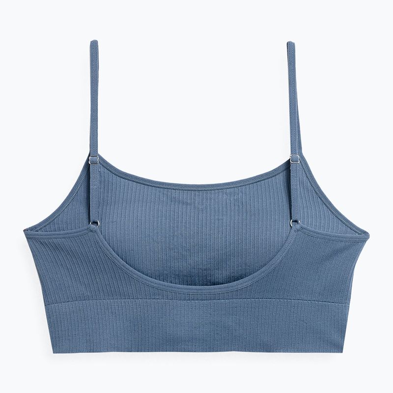 Biustonosz treningowy 4F F031 denim 2