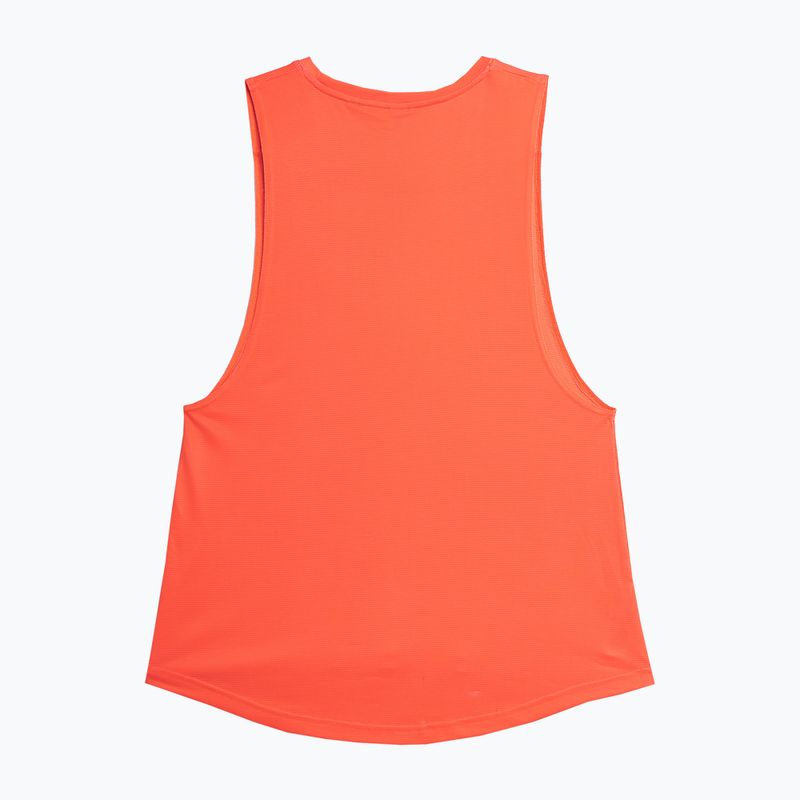 Tank top treningowy damski 4F F151 red neon 2