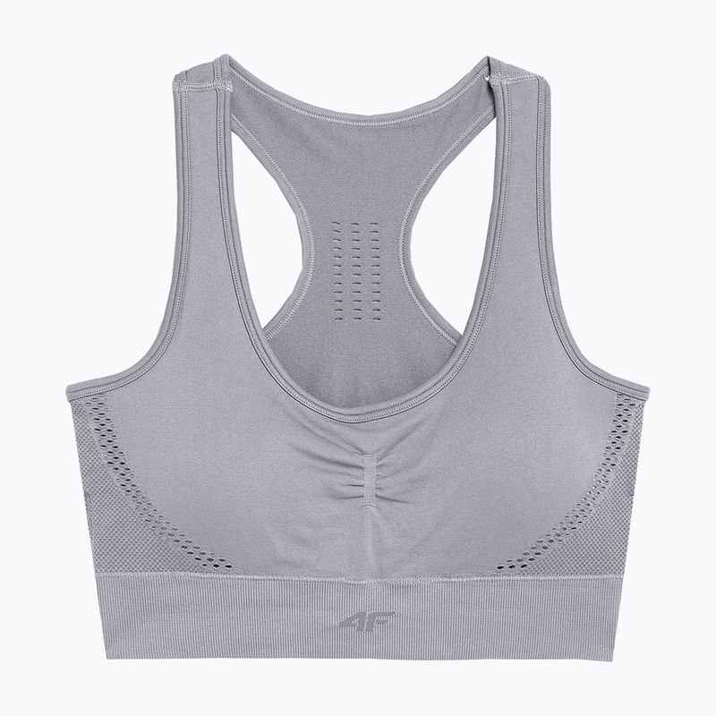 Biustonosz treningowy 4F F037 middle grey