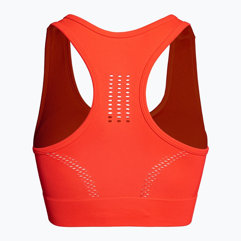 Biustonosz treningowy 4F F037 red neon 2