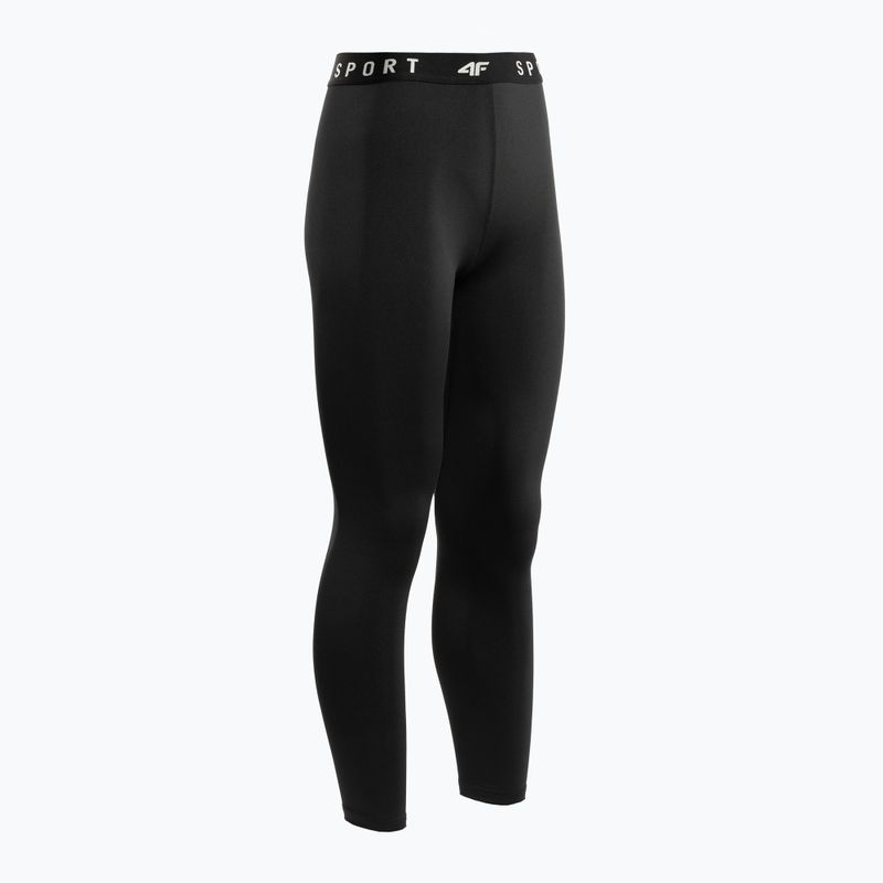 Legginsy treningowe damskie 4F F077 deep black 6