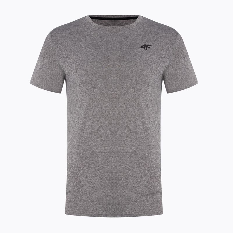 Koszulka męska 4F M260 cold light grey melange