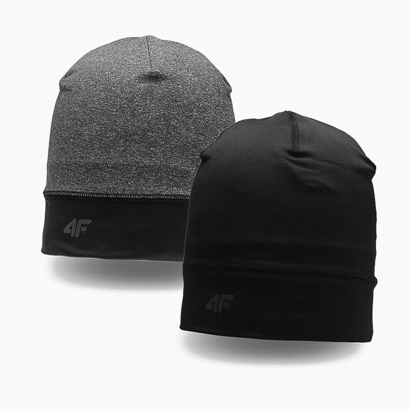 Czapka 4F U059 deep black 7