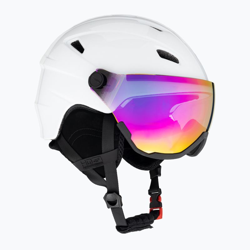 Kask narciarski 4F F032 white