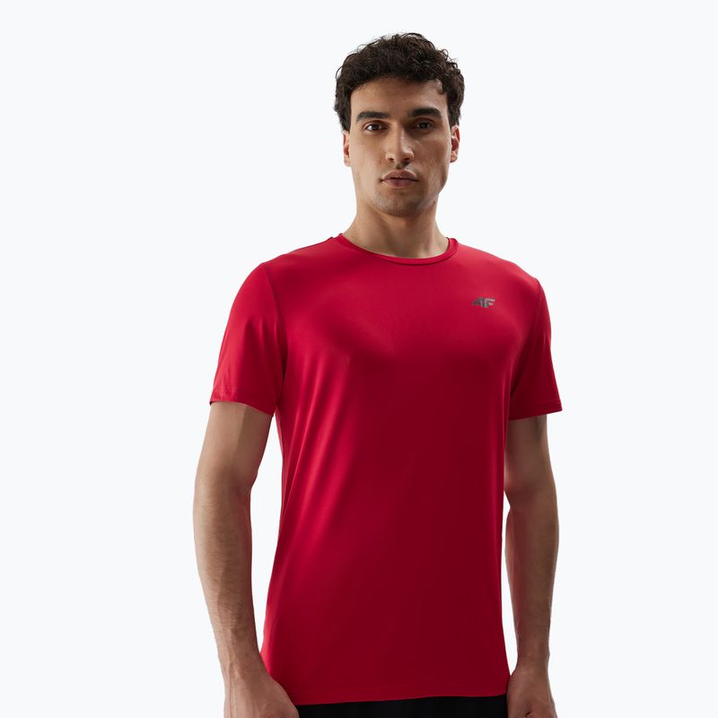 Koszulka treningowa męska 4F M448 red 3