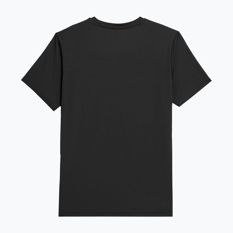 Koszulka treningowa męska 4F M448 deep black 5