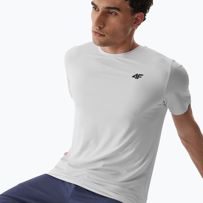 Koszulka treningowa męska 4F M448 white 3
