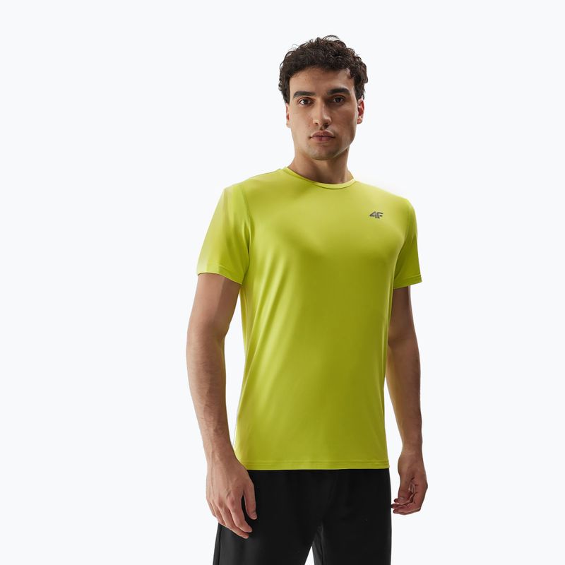Koszulka treningowa męska 4F M448 canary green