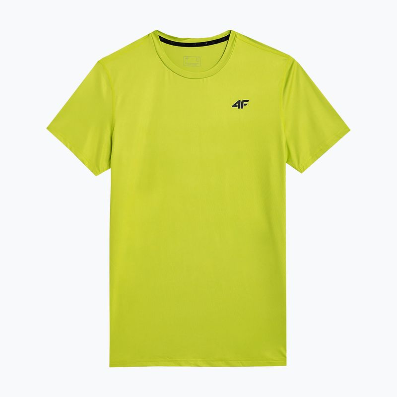 Koszulka treningowa męska 4F M448 canary green 5
