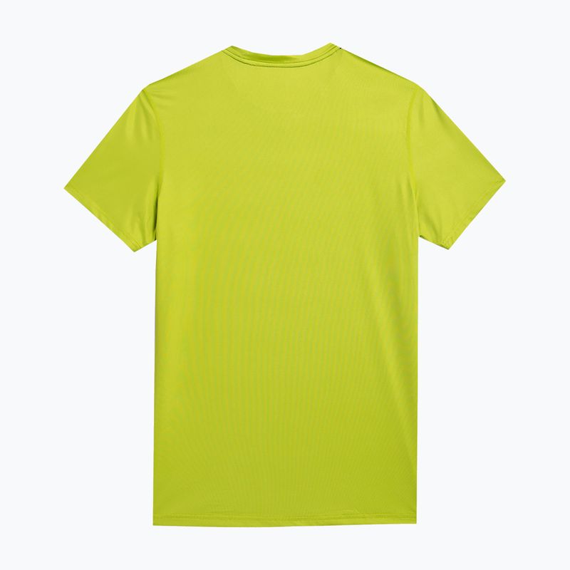 Koszulka treningowa męska 4F M448 canary green 6