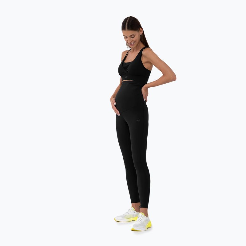 Legginsy damskie 4F F178 deep black