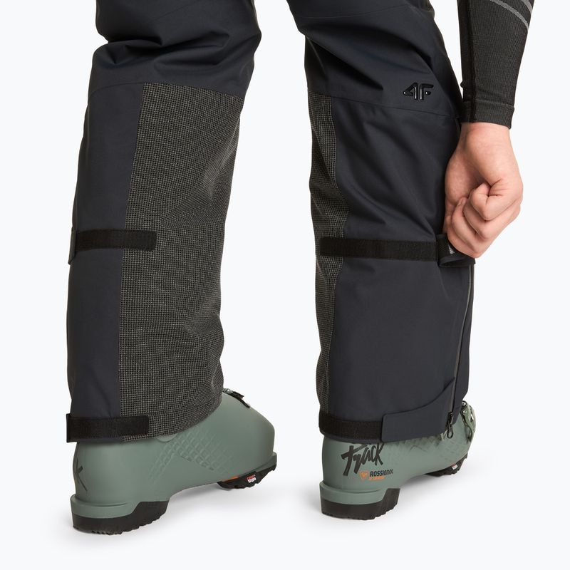 Spodnie narciarskie męskie 4F M343 black 6