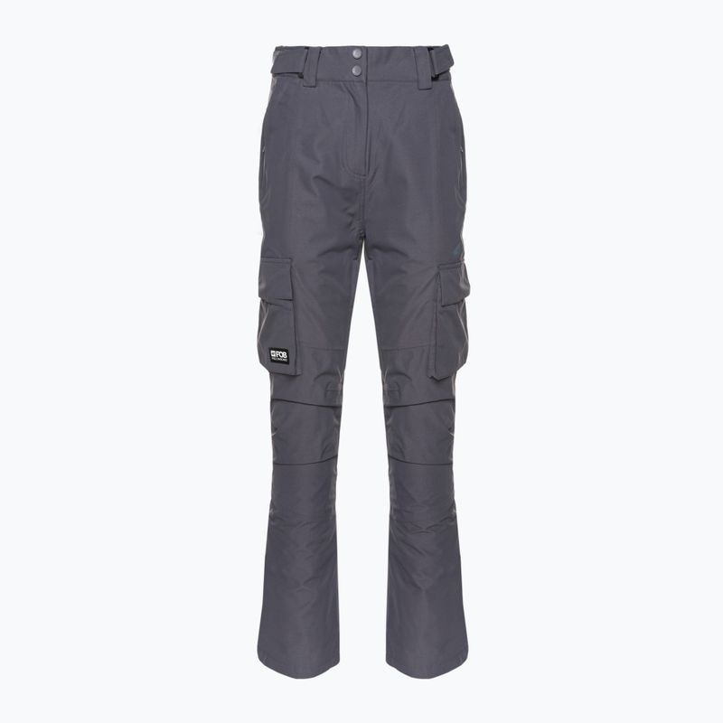 Spodnie snowboardowe damskie 4F F390 middle grey