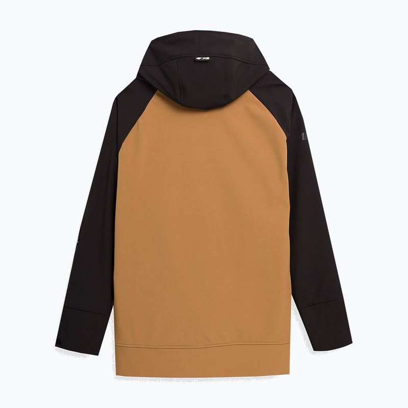 Kurtka snowboardowa męska 4F M150 beige 2
