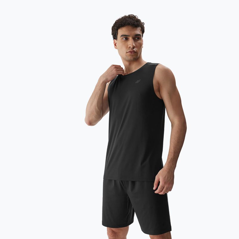 Koszulka treningowa męska 4F M447 deep black