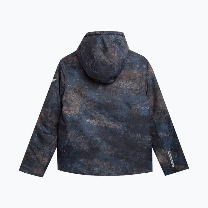 Kurtka narciarska męska 4F M411 multicolour 2 allover 4
