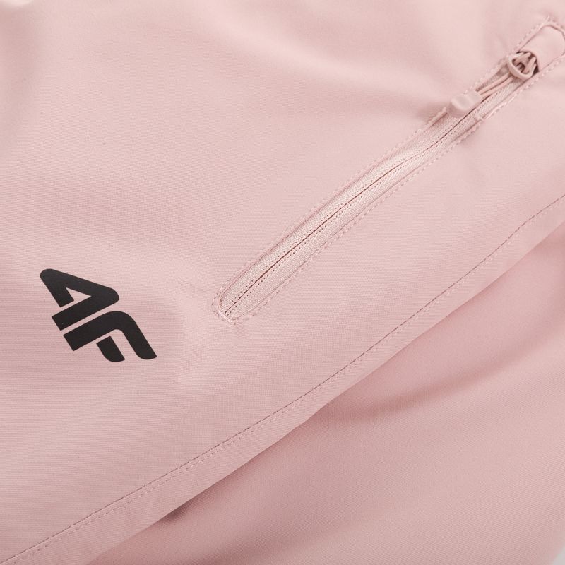 Spodnie narciarskie damskie 4F F419 light pink 3