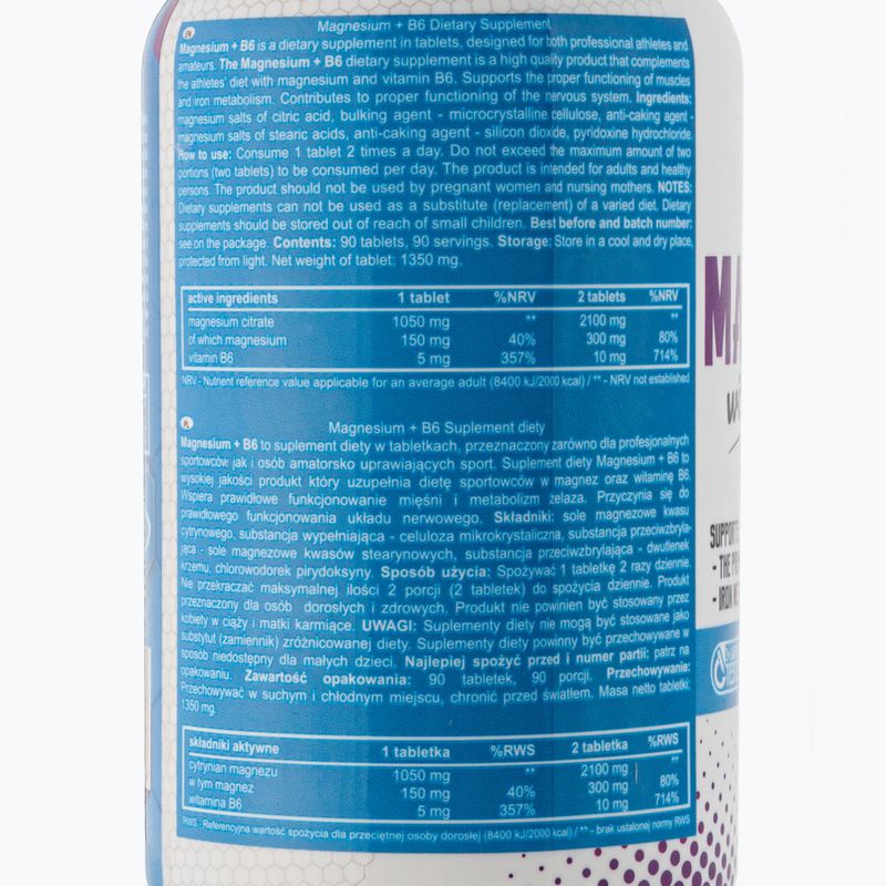 Magnez Real Pharm Magnesium+B6 90 tabs 2