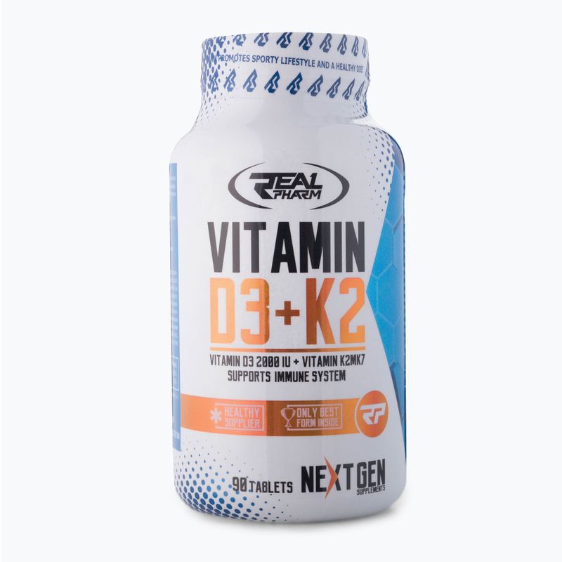 Witaminy Real Pharm Vitamin D3 + K2