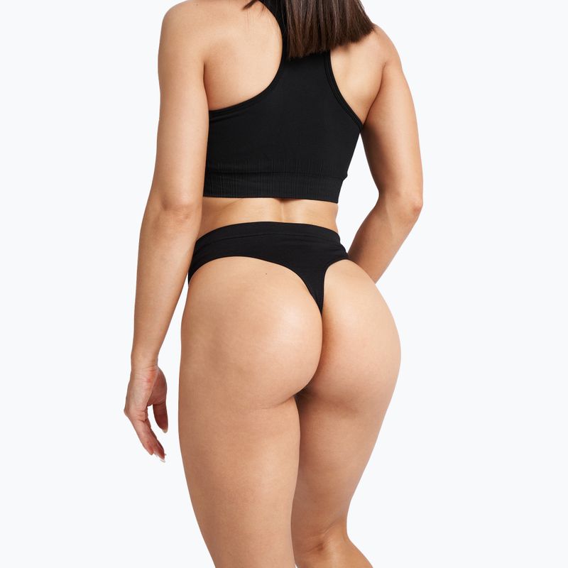 Stringi damskie Gym Glamour black 6