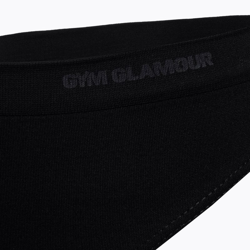 Stringi damskie Gym Glamour black 3